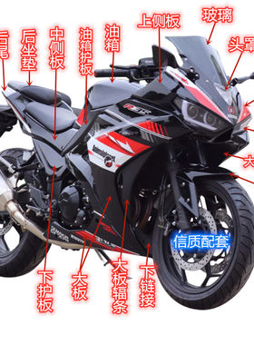 摩托车r35大跑车外壳v6h6h2蛟龙
