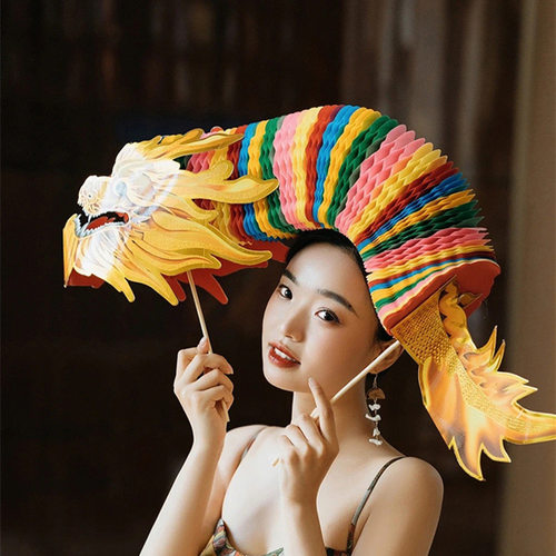 小红书同款结婚剪纸新娘拍照道具