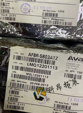 AFBR-5803ATZ ZIP9 光纤收发器 发射控制器 全新原装 BOM配单咨询