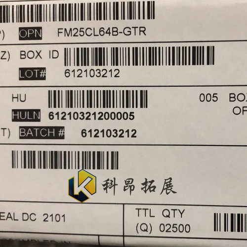 FM25CL64B-GTR SOP8 FRAM存储器 贴片IC 全新原装 BOM配单 咨询