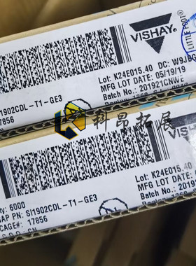 SI1902CDL-T1-GE3 SC70-6 PE MOS场效应管 贴片 全新原装 IC配单