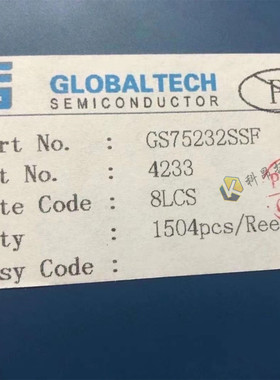 GS75232SSF SSOP-20 电脑芯片 GS75232 贴片IC 全新原装