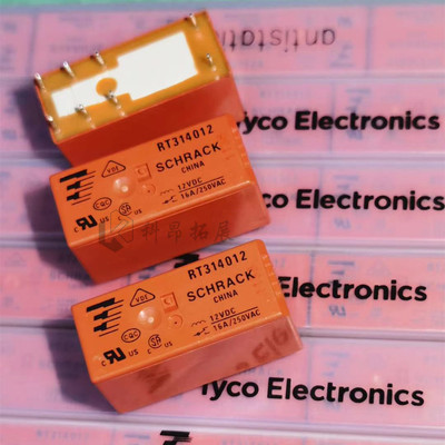RT314005 RT314012 RT314024 8脚 16A 两开两闭 继电器 全新