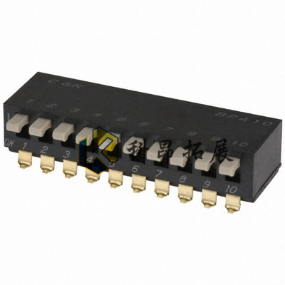 BPA10SB 脚距2.54mm 拨码开关 全新原装 一站式BOM配单 拍前咨