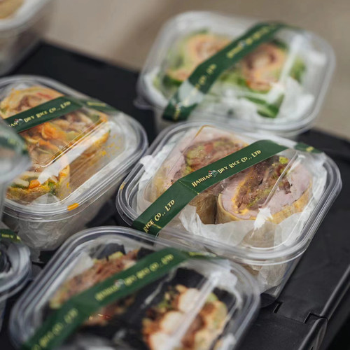 烘焙塑料三明治包装盒