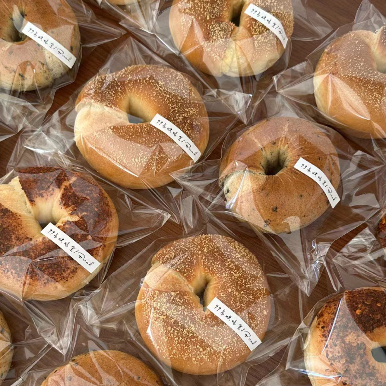 贝果面包包装袋现烤烘焙三明治自粘袋吐司袋贝果纸托防油纸透明袋,厨房/烹饪用具,点心包装盒/包装袋,淘宝优惠券,粉丝福利购,淘宝优惠卷