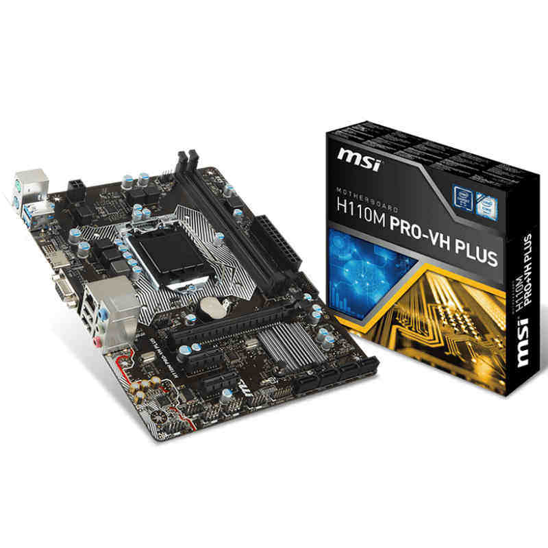 MSI/微星 H110M PRO-VH PLUS台式机电脑办公主板支持1151针CPU在类目 电脑硬件/显示器/电脑周边, 主板中 - 来自Buy2taobao.com提供专业的淘宝代购服务