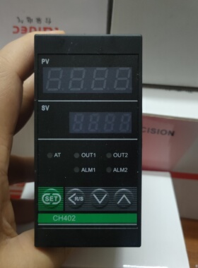 台泉 数显智能温控表 CH402 FK02-MAN 短壳 K400/RELAY/SSR