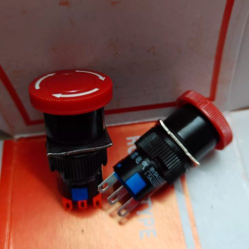 永前 L16AY蘑菇头急停按钮开关 LA128AY-11ZS L16AY