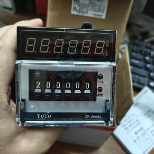 yoto智能数显加减计数器计米器