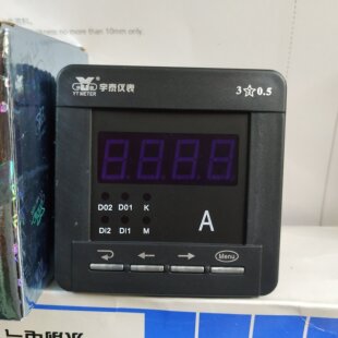 宇泰仪表 LED数显智能型单相交直流电流表 YT194I-3V1 YT195I