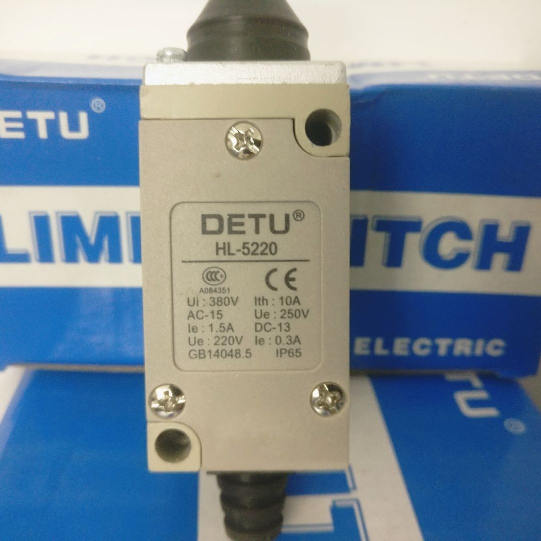 德图电气detu 限位行程开关 hl-5220 交叉滚轮按压型