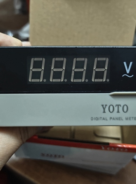 北崎YOTO 新款超短壳数显交直流电压表电流表 DS3-AV600