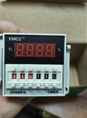 洋民YMCE 拨码型H5CN数显双时间循环JSS48A计时继电器DH48S-S