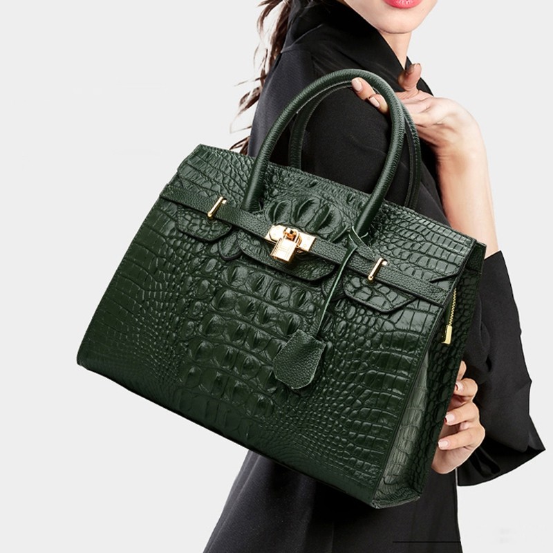 真皮凯莉包包手提包女包2020新款潮时尚百搭头层牛皮大容量铂金包