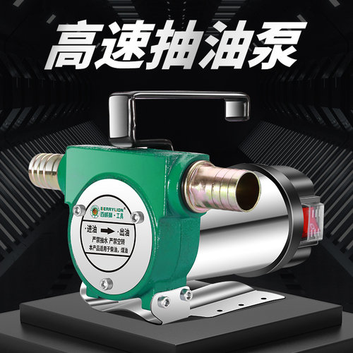 电动抽油泵小型12V24V220V伏柴油