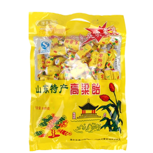 山东特产礼季和正宗高粱饴拉丝软糖680g侯美丽家乡零食经典喜糖