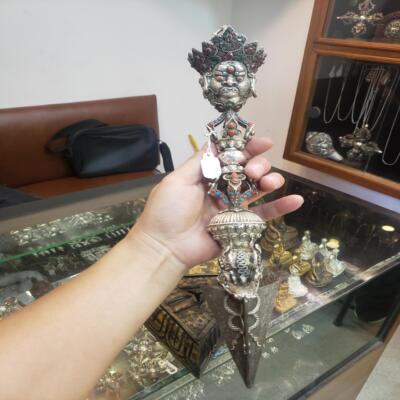 尼泊尔纯银普巴杵其他