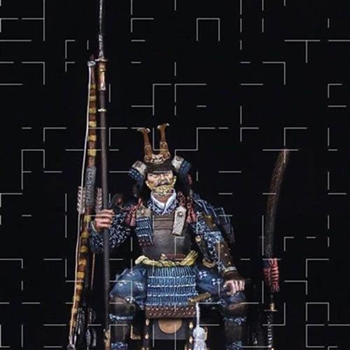 高端n模型客f栈1比32树脂模型坐姿武士白模手办新款静态y3yyy奢华