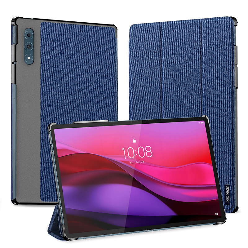 DUX DUCIS适用联想 yoga tab plus平板保护套翻盖lenovop12保护壳M11简约全包K11 Plus三折智能休眠Pro保护壳