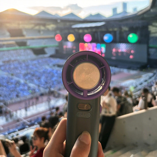 演唱会手持小风扇便携式 导冰瓷制冷无叶涡轮户外随身迷你usb风扇