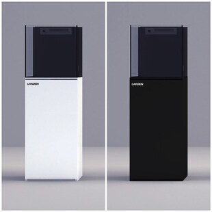 速发40背滤海缸蓝甸小型桌面摆设海港客厅底滤珊瑚底滤鱼缸