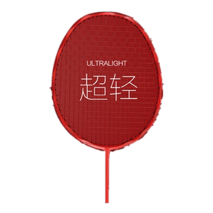 尼克斯羽毛球拍进攻型全碳素纤维单拍双打耐用超轻成人中级训练拍