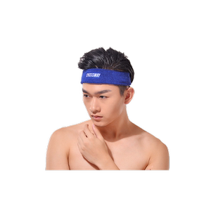 运动头巾吸汗带男女篮球头带毛巾发带头箍瑜伽发带棉质健身护头套
