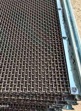 65锰钢筛网振动筛网钢丝网矿山震动筛滚筒筛配件砂石筛分网