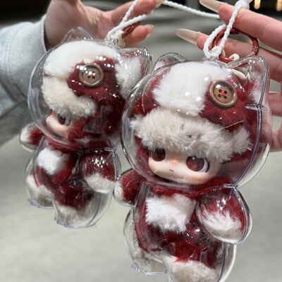 泡泡玛特马力全开dimoo通关马保护壳sp好运嘉马遛娃包心愿马收纳