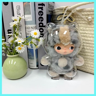 马力全开小野搪胶保护壳dimoo通关马sp遛娃包展示盒心愿马收纳盒