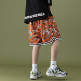 1508-ST07-P20新款篮球裤沙滩裤印花青年修身运动短裤大码五分裤，男装牛仔裤，星座1508-1