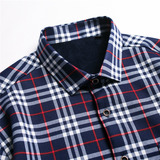 1508-B511-P45冬新款男士长袖方领保暖衫加绒加厚休闲印花衬衫男，男装衬衫，星座1508-1