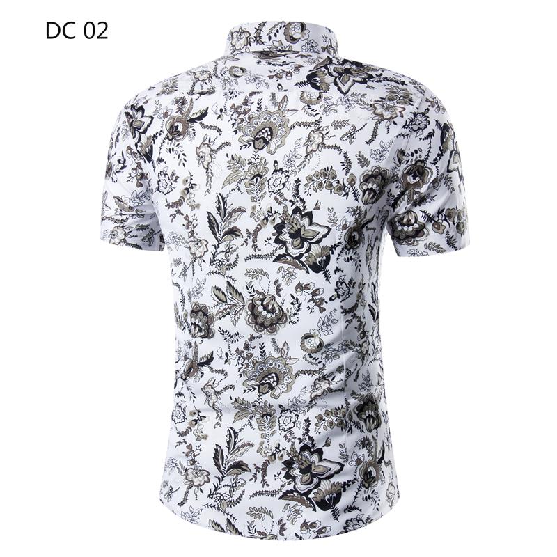 1508-DC11-P20印花2024大码短袖衬衫备货大货男夏季新款衬衣,男装衬衫,星座1508-1