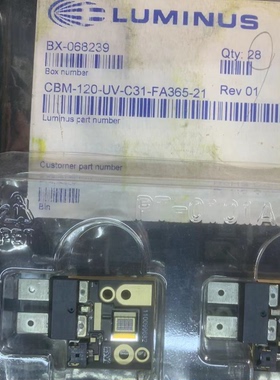 CBM-120-UV-C31-FA365-21 LUMINUS 朗明纳斯 高精密大功率LED灯珠
