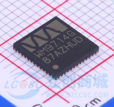 WM9714CLGEFL/RV WM9714G全新原装正品测好源码保质自营现货QFN48
