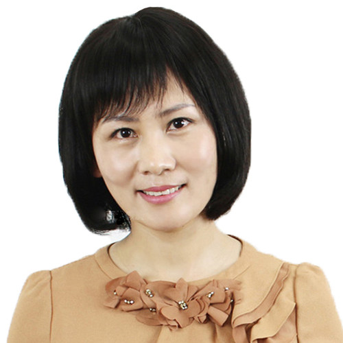 中老年妈妈化疗光头黑色短发真发