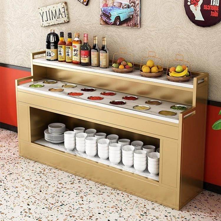 火锅店小料台调料台自助台商用烤肉店佐料串串香火锅店酱料调味台,商业/办公家具,调料台,淘宝优惠券,粉丝福利购,淘宝优惠卷