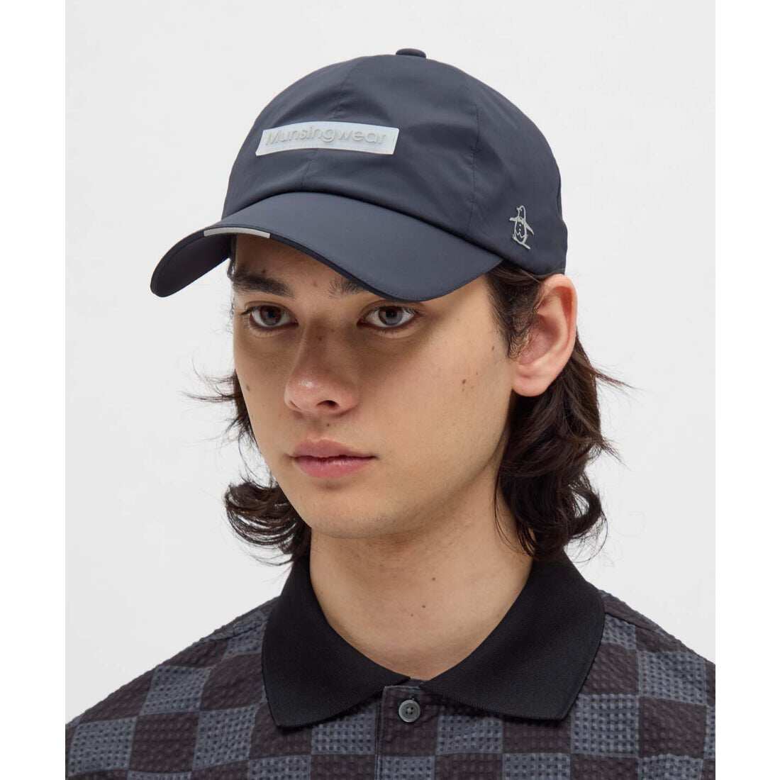 日本代购25年新款Munsingwear万星威高尔夫球帽防水帽子男女通用