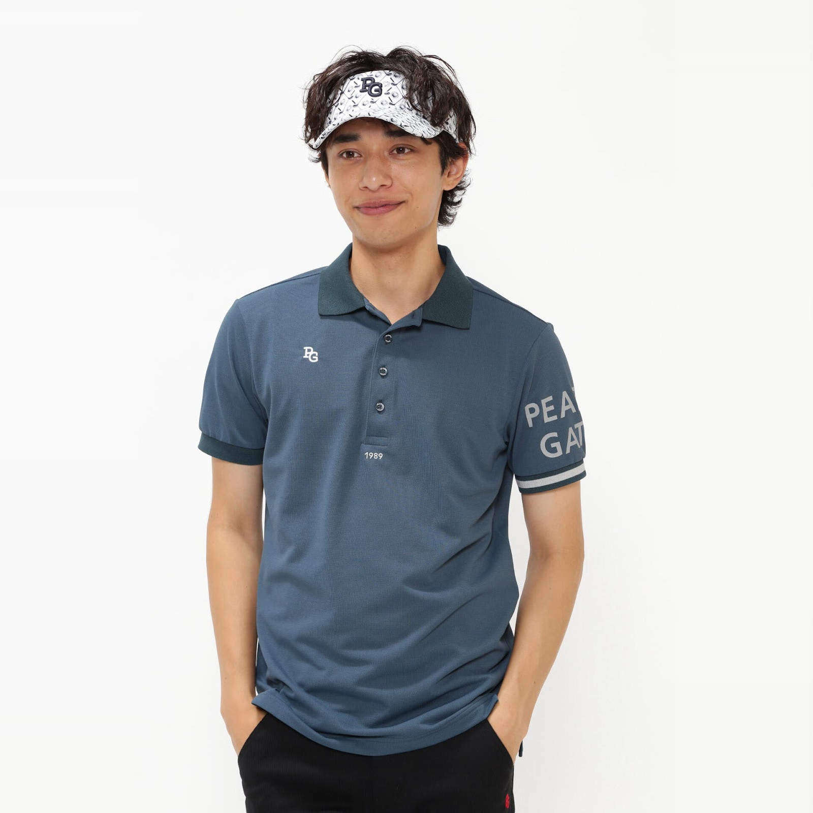 25新款日本代购PEARLY GATES高尔夫服装男士PG凉爽舒适短袖polo衫