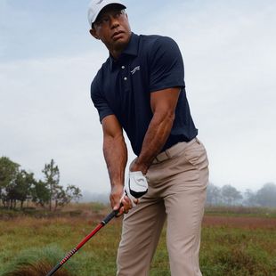 美国正品代购sundayred老虎伍兹高尔夫短袖T恤男士Polo衫排湿透气