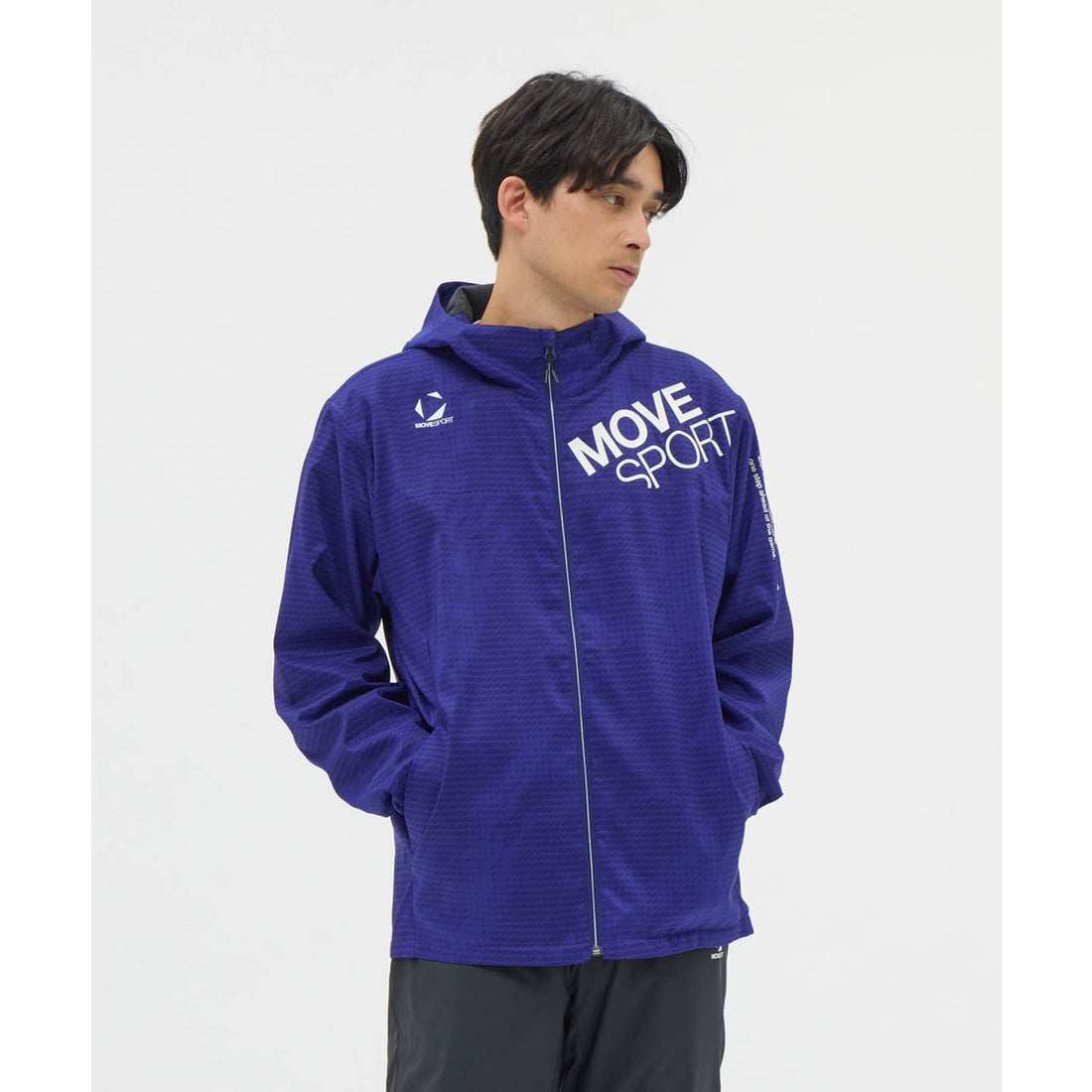 日本25秋冬款movesport高尔夫男士服装卫衣吸光发热长袖夹克外套