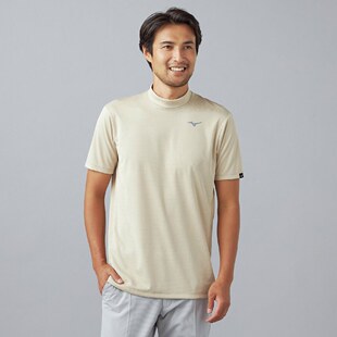 日本26春夏款美津浓男士高尔夫服装轻量弹力精致经典时尚修身短袖