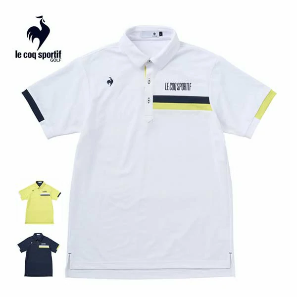 25年新款日本Le Coq公鸡乐卡克高尔夫球服男装短袖polo衫速干冷感