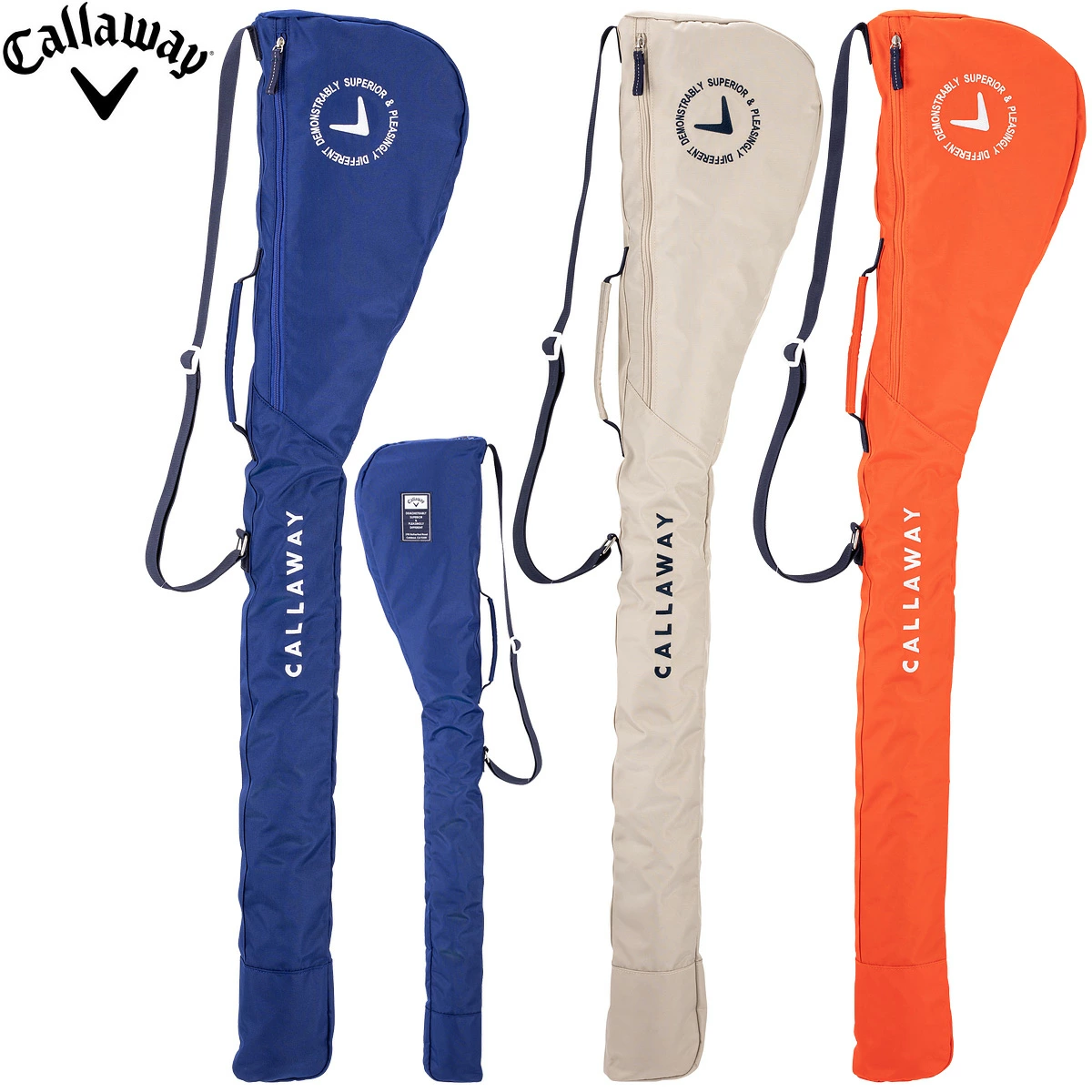 日本25年callaway卡拉威新款男女高尔夫球杆包枪包半套杆枪袋正品