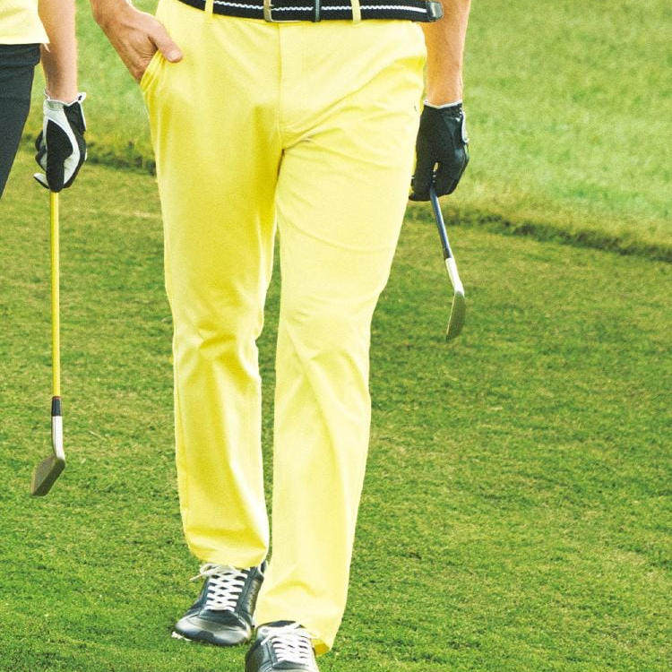 日本正品25年春夏新款Adabat高尔夫球服男士弹力运动长裤柔软防晒
