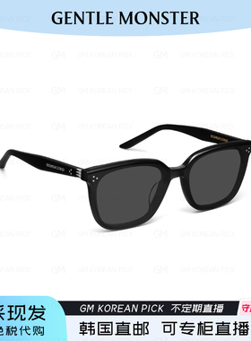 韩国直邮BY ROW防晒黑框男女新款潮流太阳镜GM墨镜GENTLE MONSTER