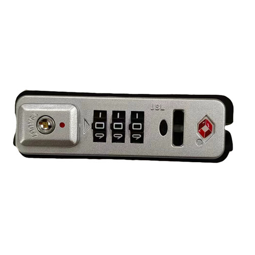 行李箱密码锁ZCL TSA007 1511通关密码锁旅行箱包固定锁铝框箱锁