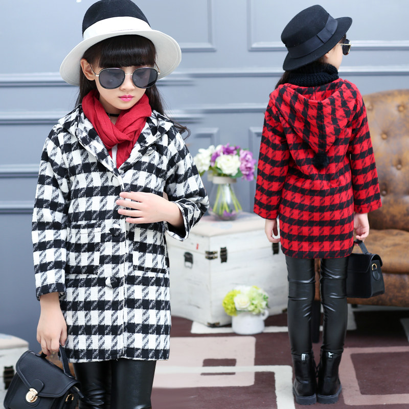 Manteau pour fille en mélange - Ref 2161722 Image 1