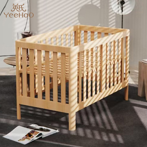 英氏婴儿床0-6岁拼接大床床边床